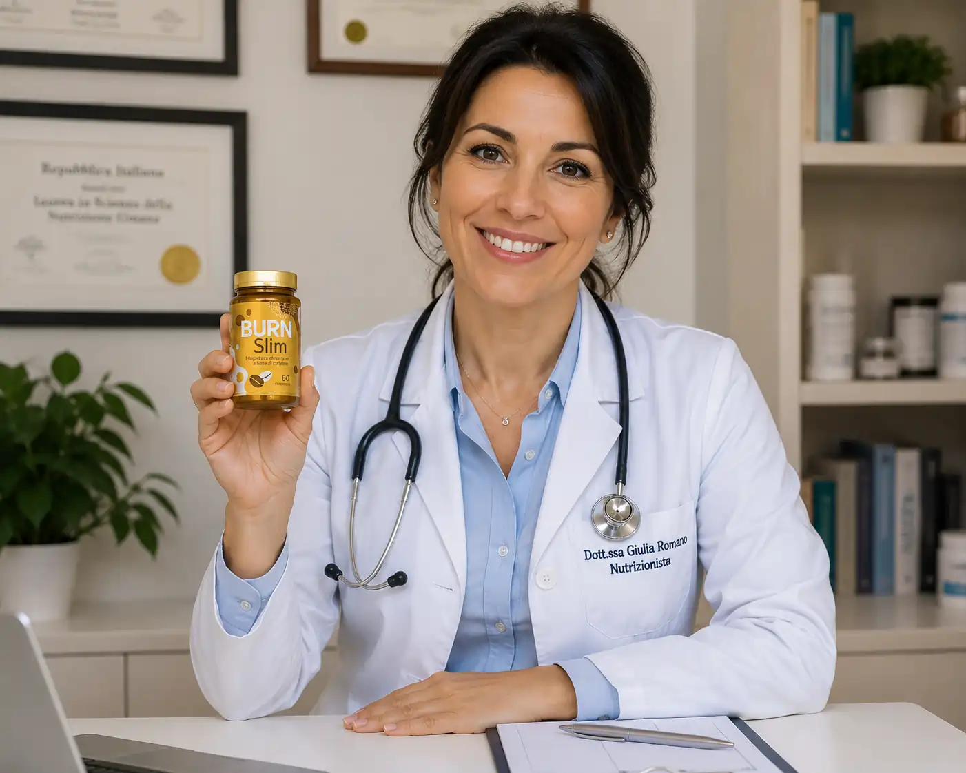 Nutrizionista italiana consiglia Burn Slim