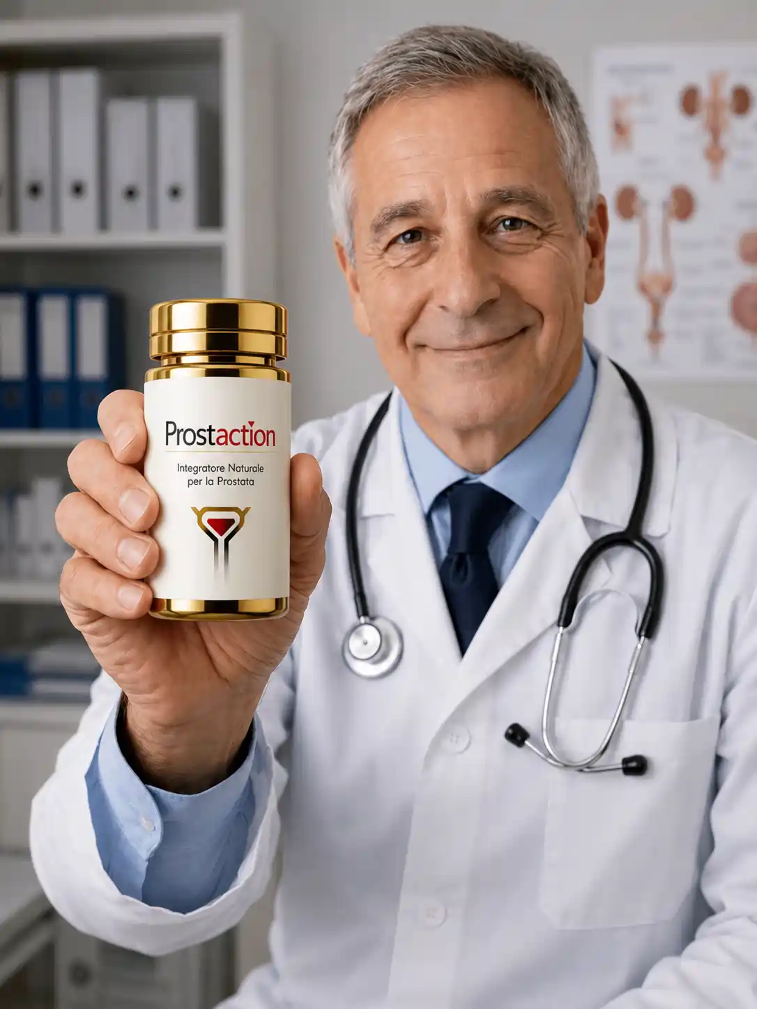 Urologo italiano consiglia Prostaction con Epilobio e Ortica