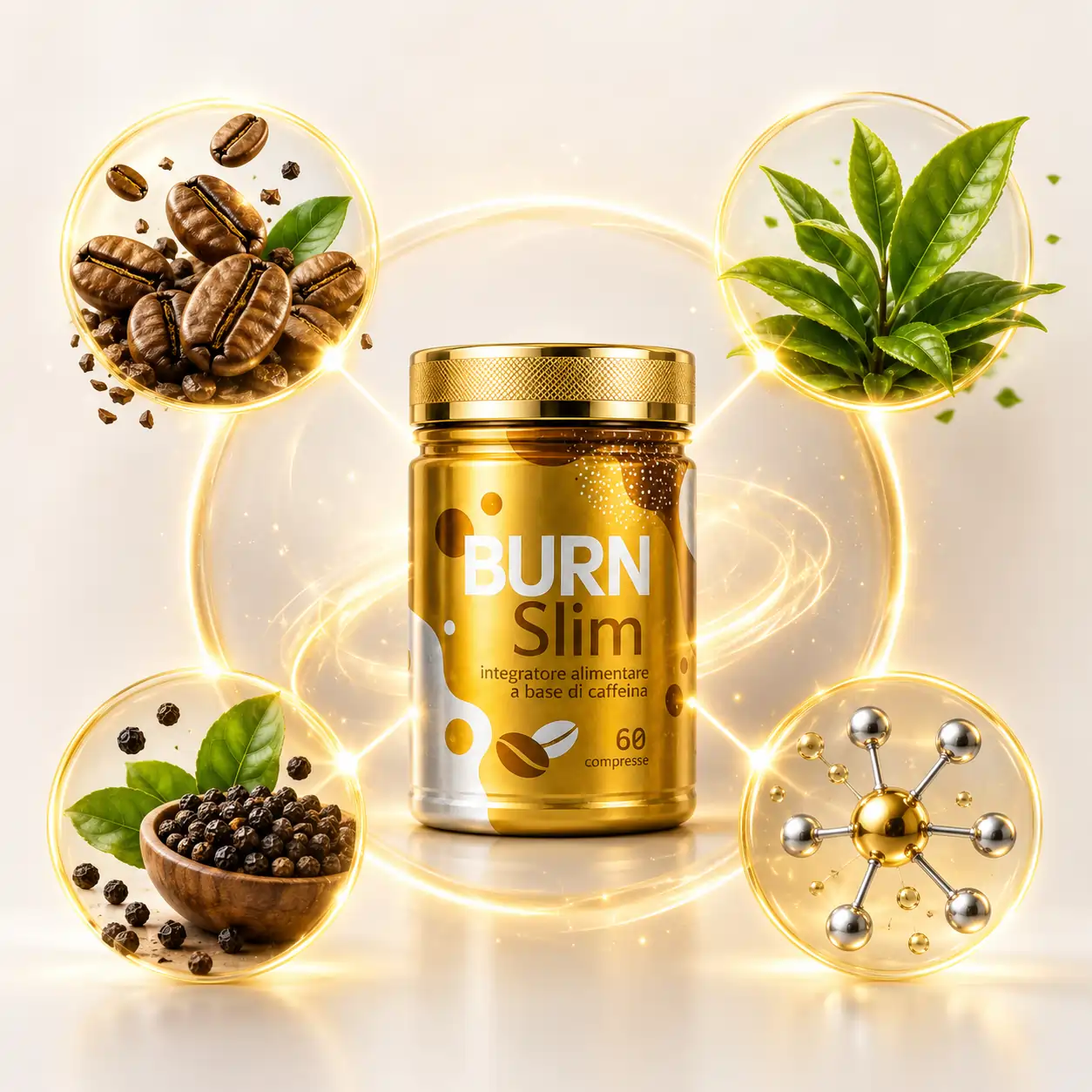 Burn Slim — integratore a base di caffeina pura